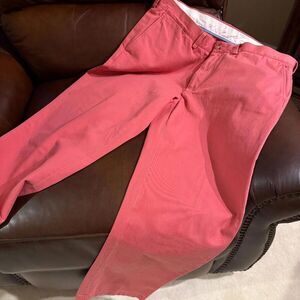 Polo Ralph Lauren Mens Chino Pants Straight‎ Fit Size 38/30 Nantucket Red Pink
